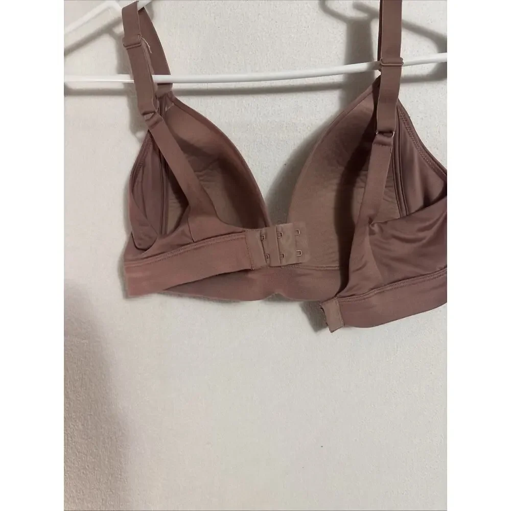 Auden Luxury Collection Womens Large Luxe Stretch 34C Dusty Rose